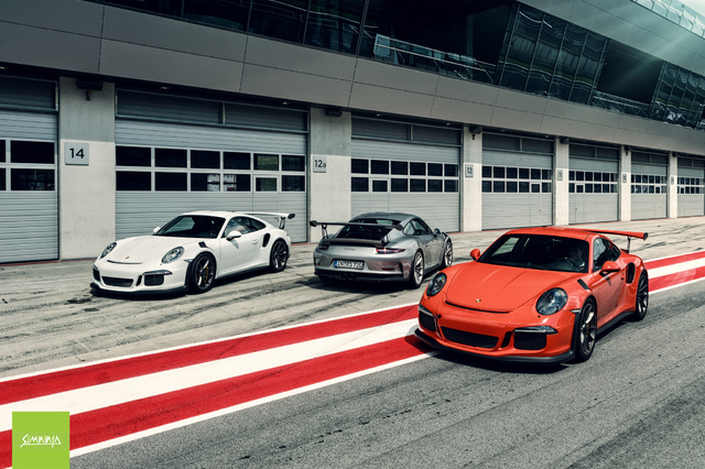 3x Porsche GT3RS RedBull Ring